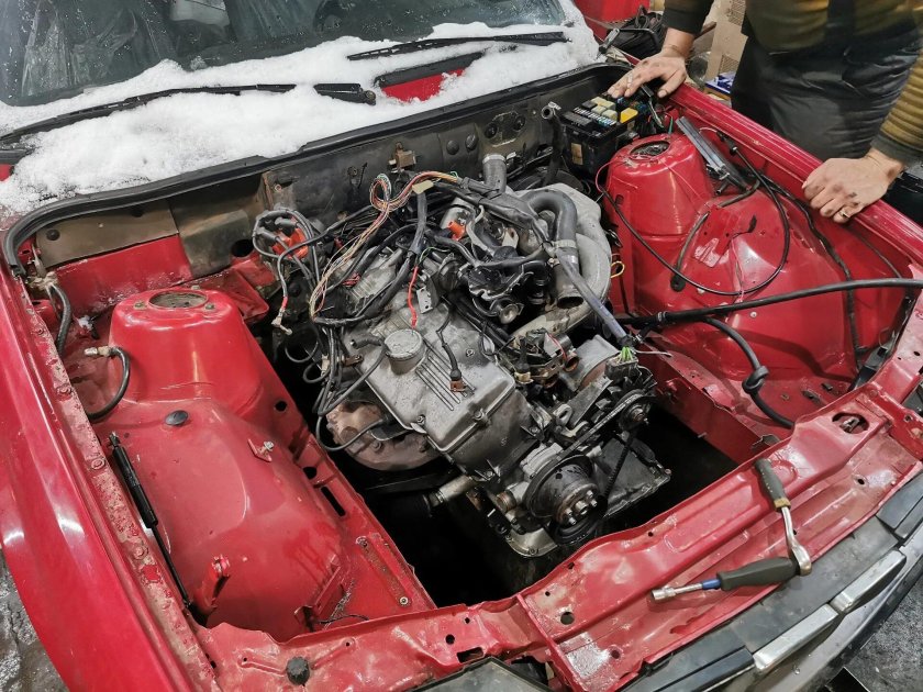 Свап двигателя