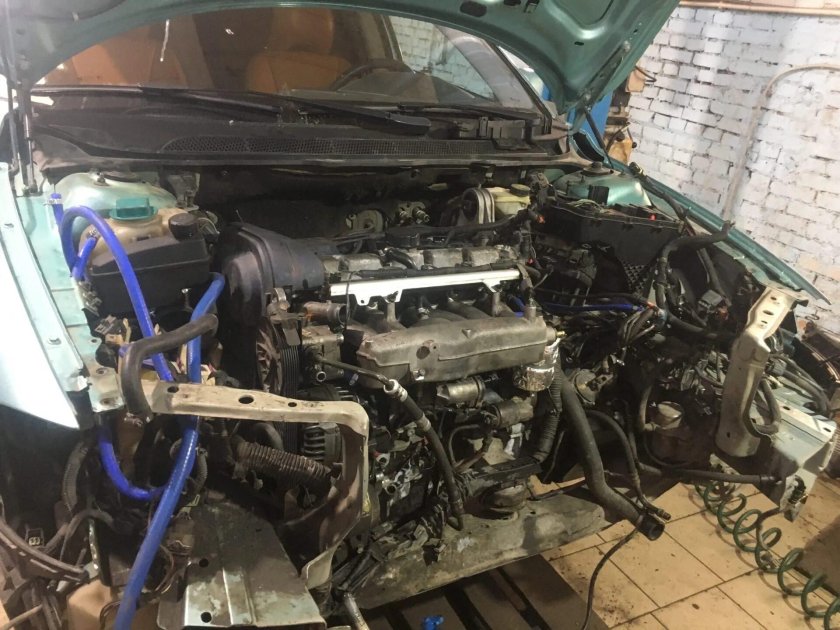 Свап мотора Volvo s60