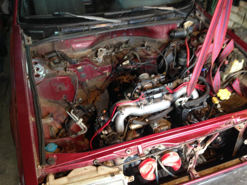 Запихнули в Субару свап