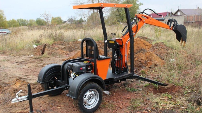 Мини-экскаватор strong m 1000