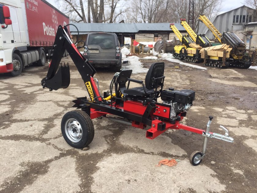 Прицепной миниэкскаватор Landformer 150
