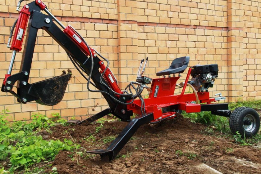 Мини-экскаватор прицепной HBP-9