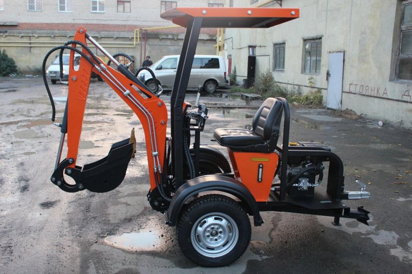 Мини-экскаватор strong m 1000