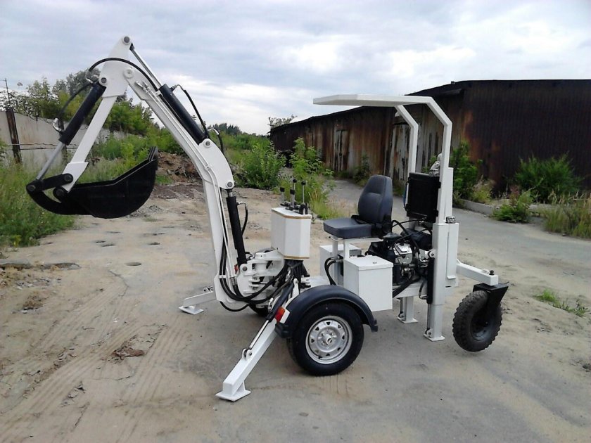 Мини экскаватор Стронг 1000