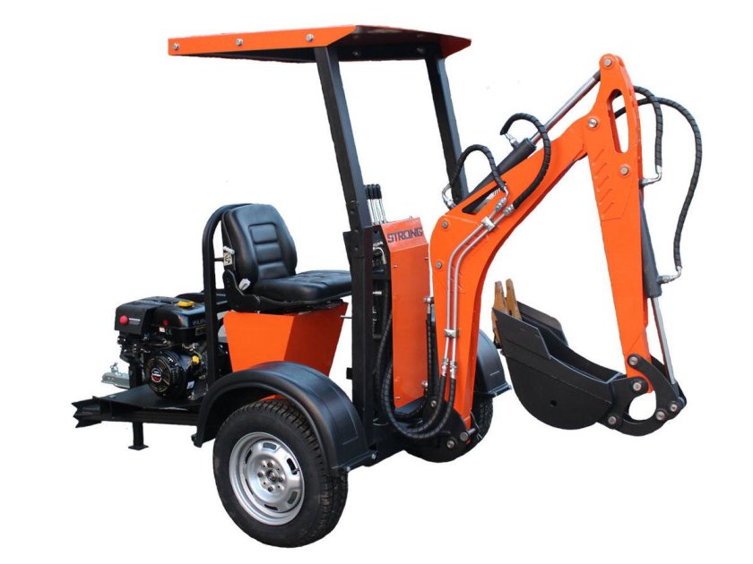 Мини экскаватор Стронг