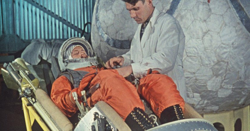 Валентина Терешкова тренировки Космонавтов