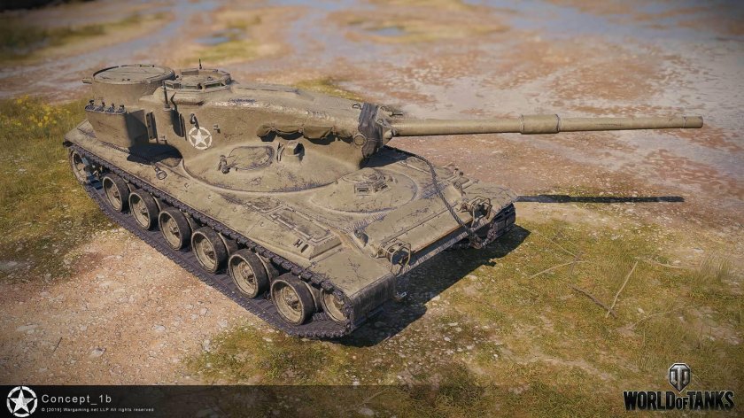 Concept 1b танк WOT