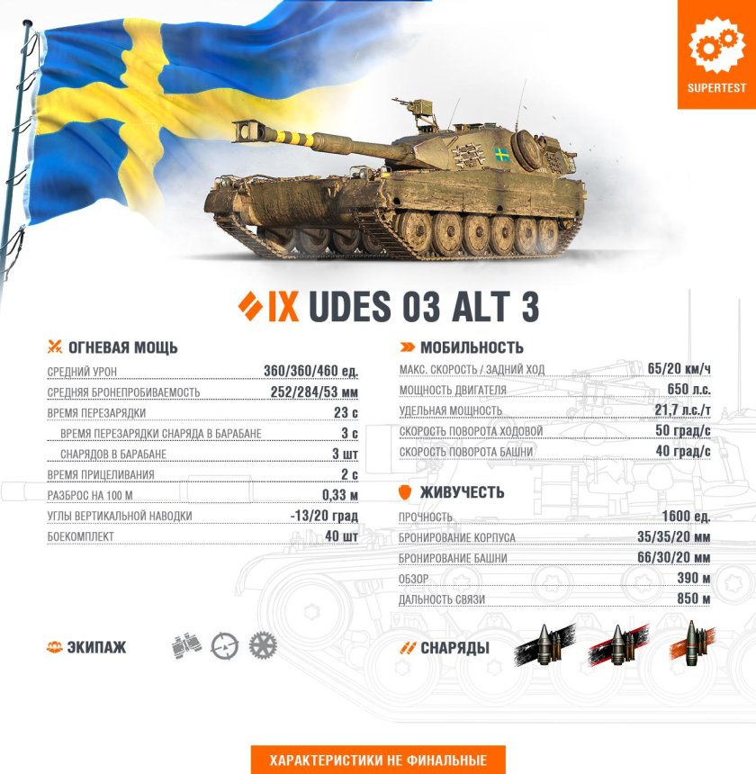 Udes 03 alt 3 в World of Tanks