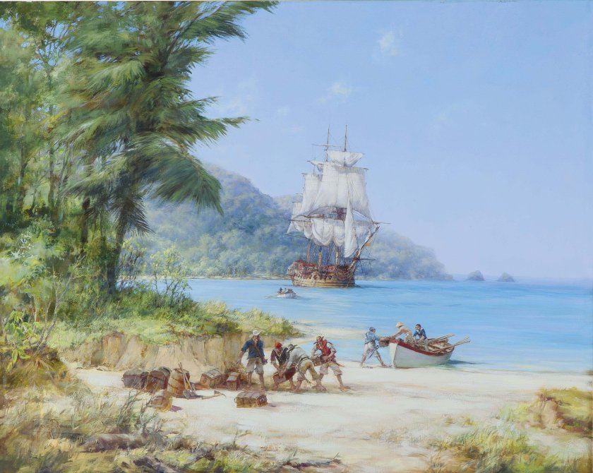 Доусон Монтегю корабль