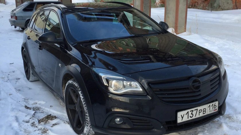 Opel Insignia 2012 антихром