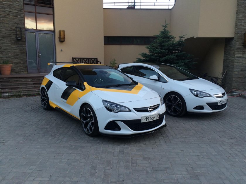 Opel Astra j такси