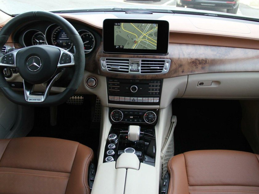 Mercedes CLS w218 салон