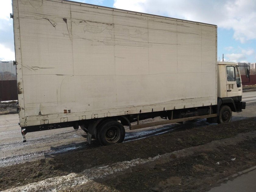 Ман 8 163 фургон