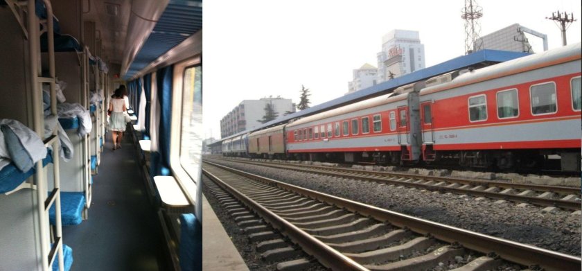 Китайские пассажирские вагоны