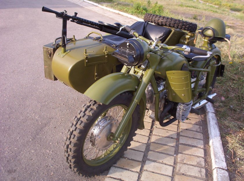Мотоцикл Урал военный