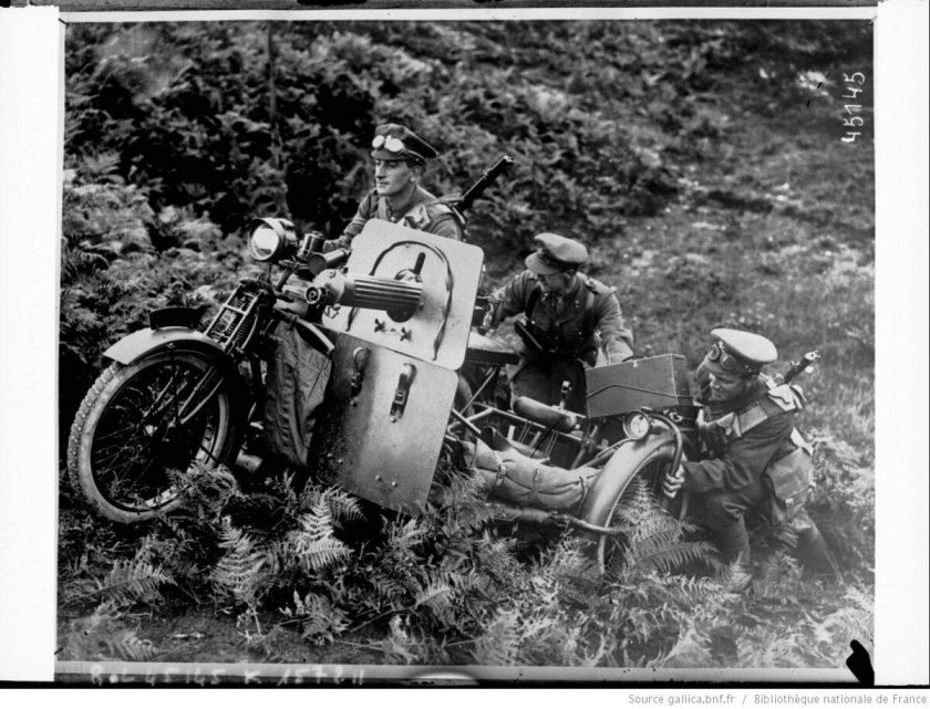 Мотоциклы первой мировой войны