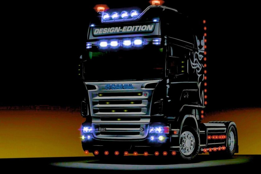 Scania v8 Tuning Night