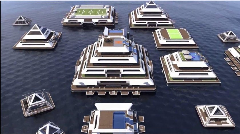 Плавающий город