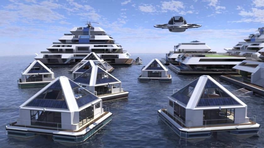 Жак Фреско плавучие города