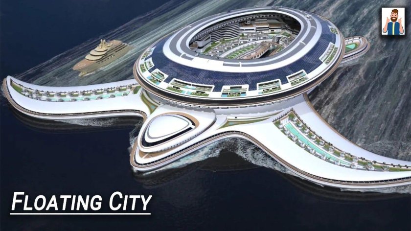 Гигантская яхта Ковчег в Саудовской Аравии