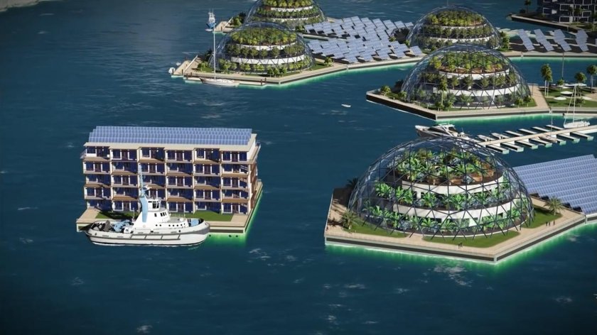 Плавучий город Floating City