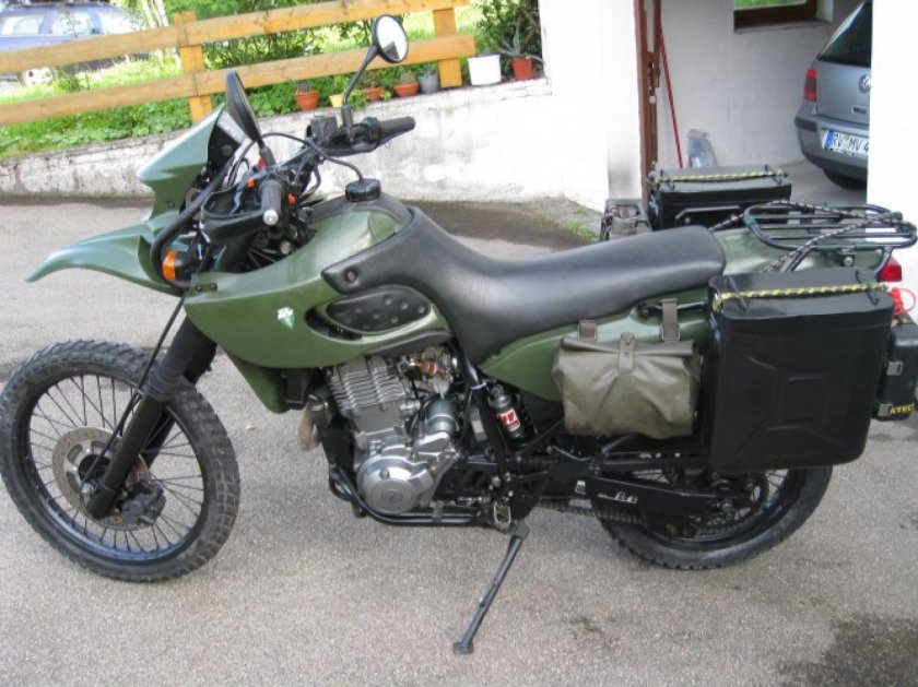 Мотоцикл Урал для охоты