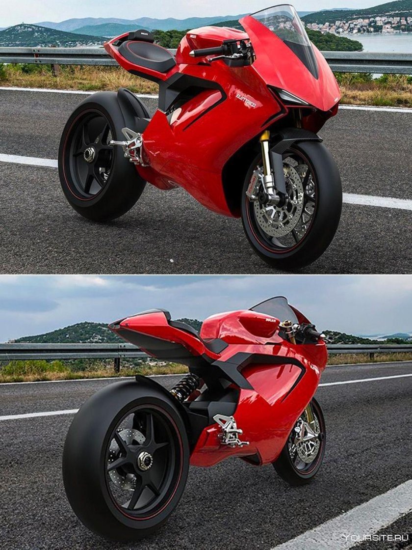 Электромотоцикл Дукати