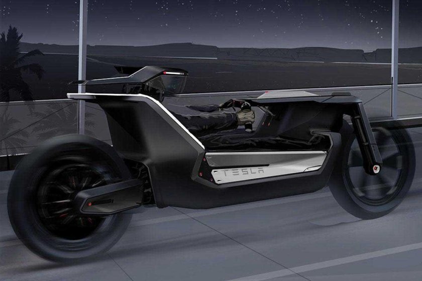 Концепт мотоцикла Тесла