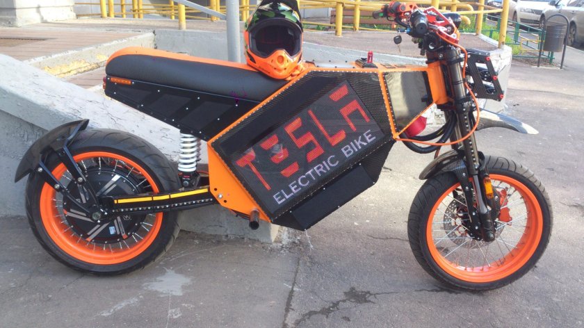 Электровелосипед Тесла