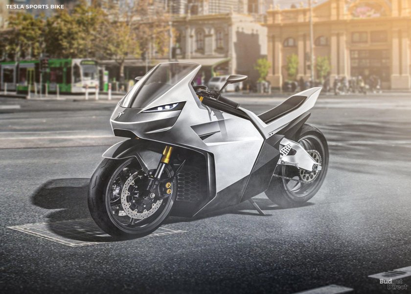 Концепт мотоцикла Тесла