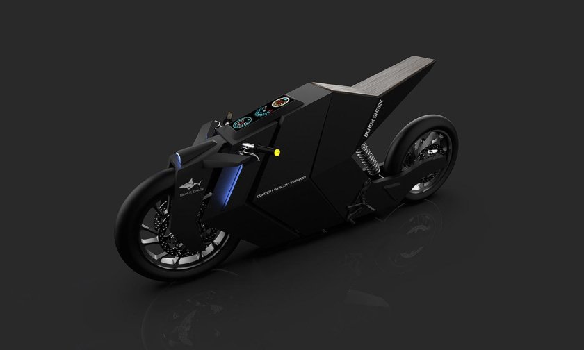 Концепт мотоцикла Тесла