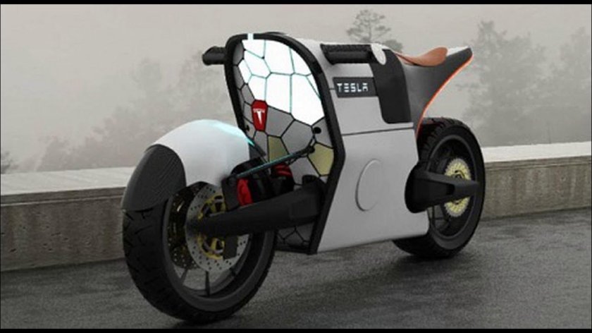 Электромотоцикл Тесла