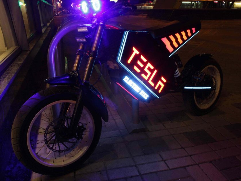 Электровелосипед Tesla