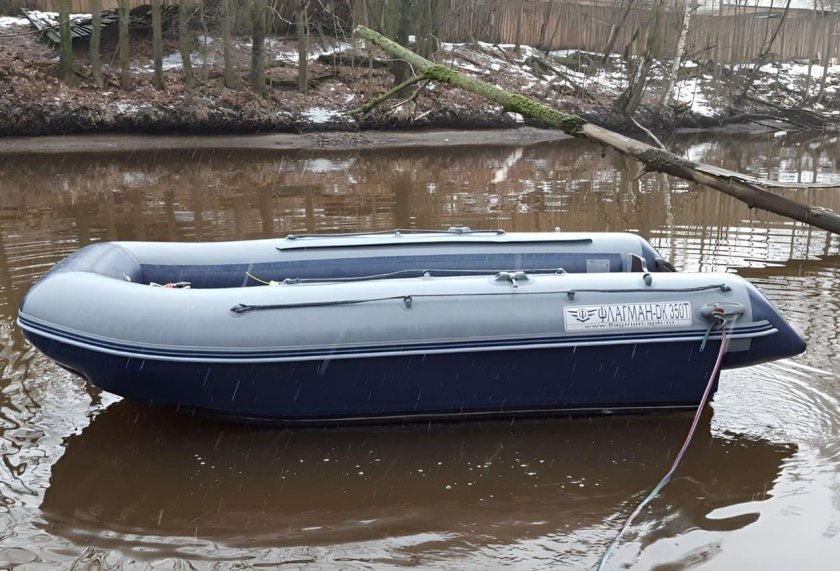 Лодка флагман dk 350 Jet