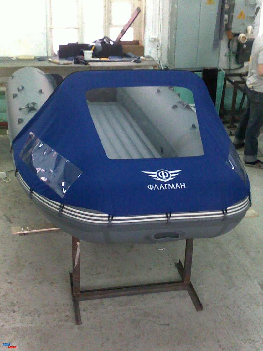 Флагман 320 носовой тент