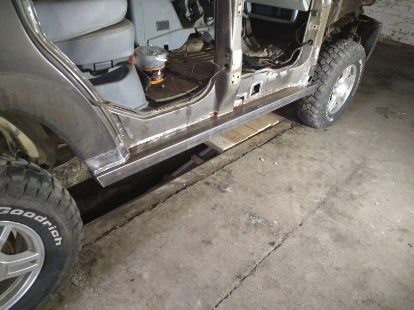 Порог УАЗ Патриот 2011