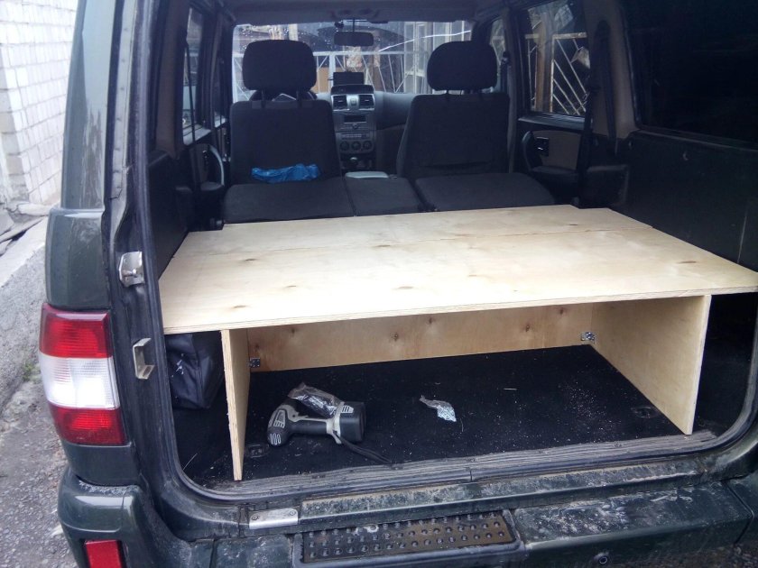 Спальник в УАЗ Патриот