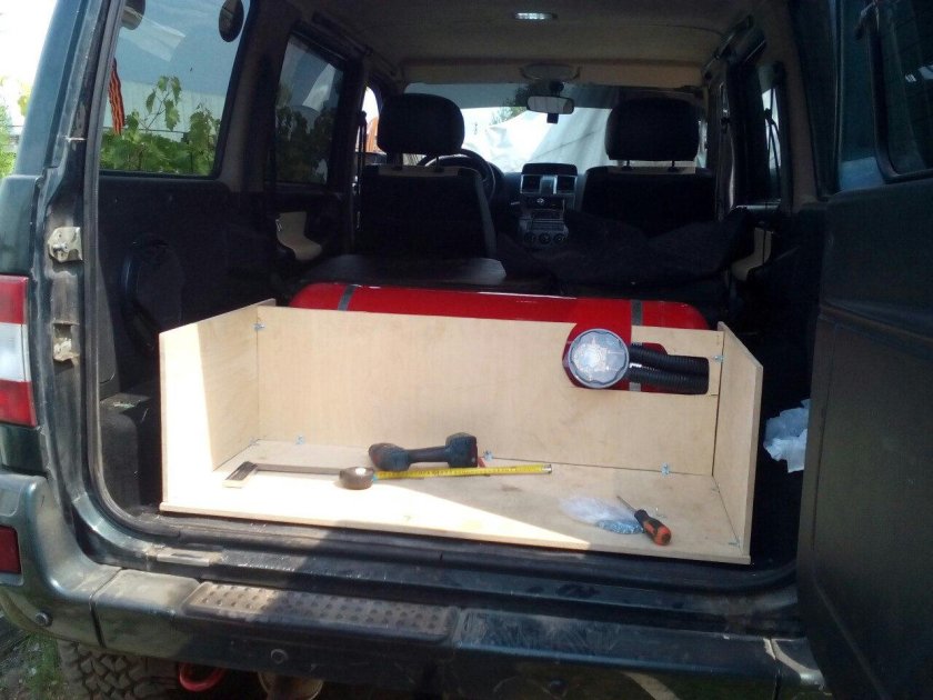 Спальник в УАЗ Патриот