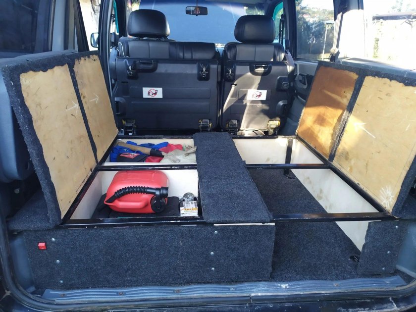 Фальшпол в багажник УАЗ Патриот