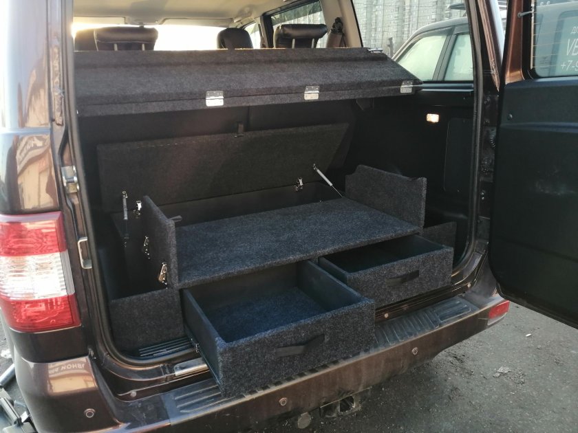 Органайзер в багажник УАЗ Патриот 2017