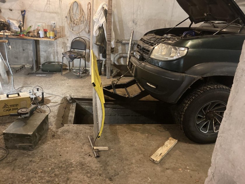 Отвал на УАЗ своими руками