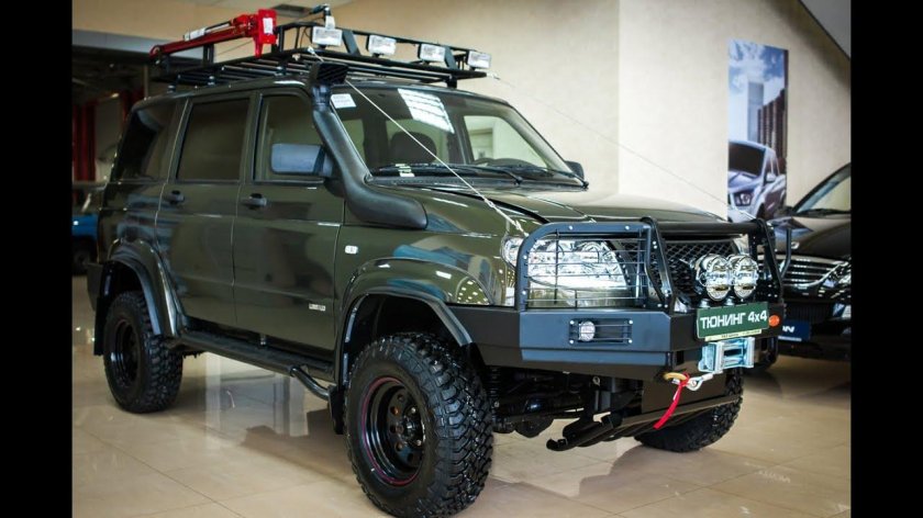 Тюнинговый УАЗ Патриот