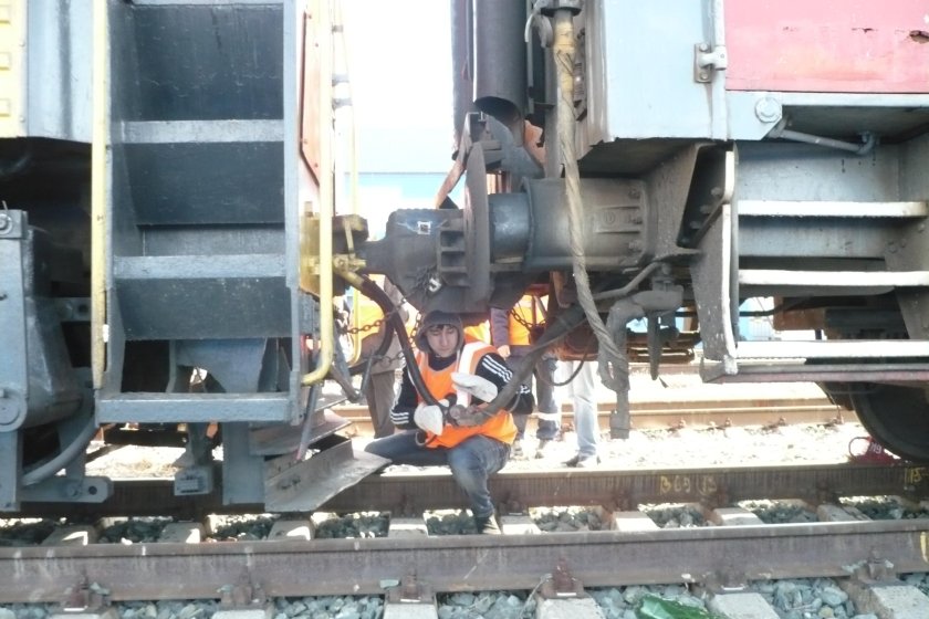 Сцепщик вагонов РЖД