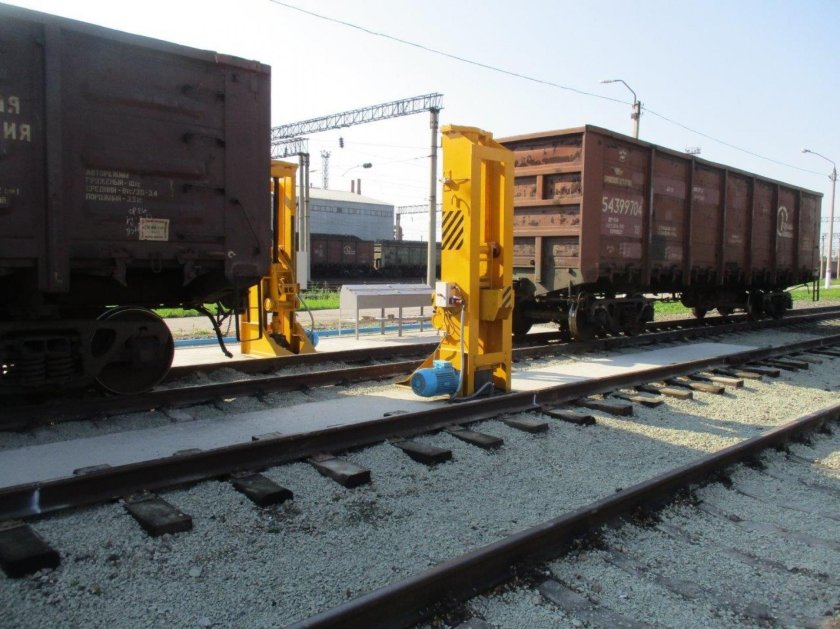 Вагонное депо грузовых вагонов