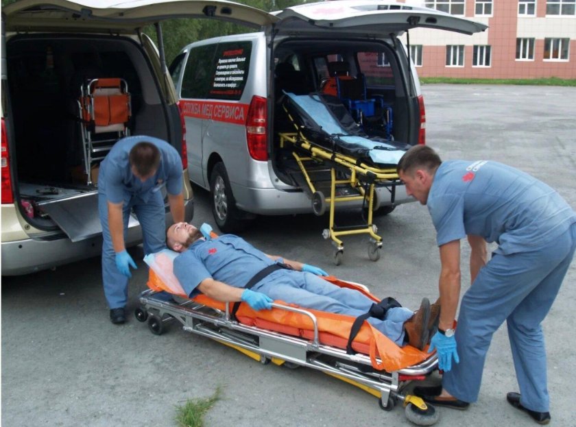 Носилки скорой помощи