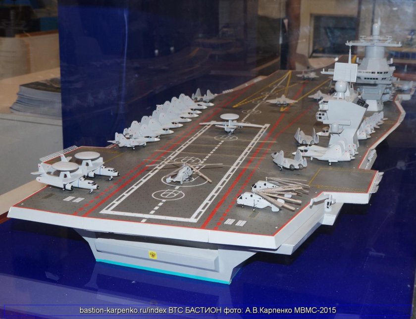 Проект авианосца России шторм