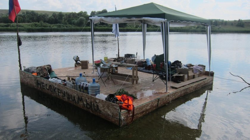 Понтон для рыбалки