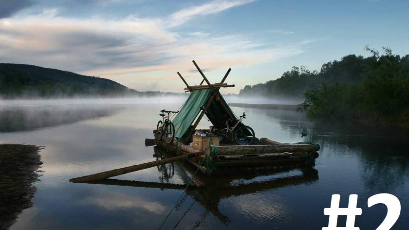 Плот из дерева