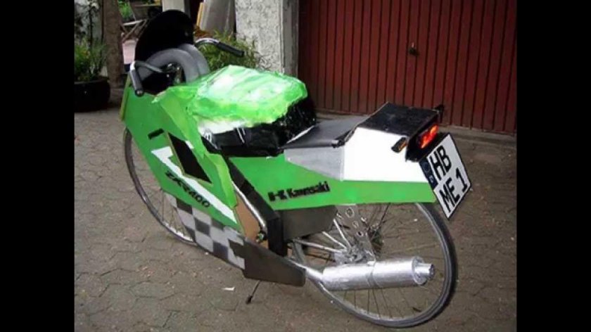 Колхозный мотоцикл