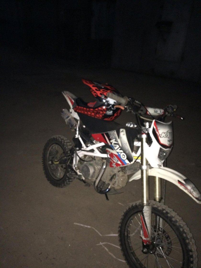 Разбитый Kayo 125